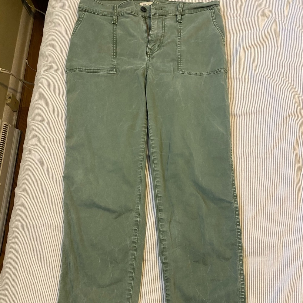 Madewell cropped pants